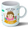 Planetacase - Taza Logopeda - Regalo Original Logopedas - Cerámica 330 mL - Taza Desayuno Apta para Microondas y Lavavajillas - Resistente a Lavados - Logopeda (La)