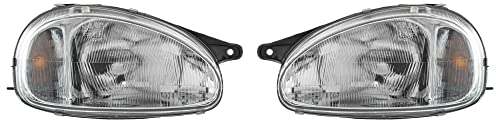 Scheinwerfer Set Corsa B Bj. 09/93-11/00 glasklar H4