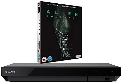 Sony UBP-X500 MULTIREGION Bundle with Alien Covenant Ultra HD 4K Blu-ray Disc