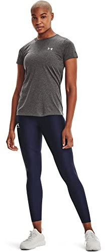 Under Armour Women's Tech Short-Sleeve T-Shirt, Gray/Silver, Medium