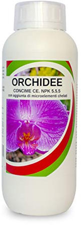 Concime Orchidee bioA.L.T. Fertilizzante Naturale per Rafforzare le Difese Naturali e Rivitalizzare le Piante di Orchidee per una Fioritura Ricca e Rigogliosa 1litro