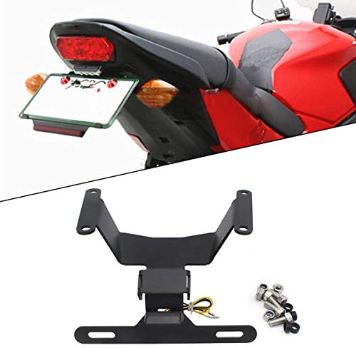 LongGreat Motorrad Kennzeichenhalter Heck Aufgeräumte Halterung Für Honda CB650R CBR650R 2019 2020 2021
