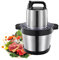 oiakus 1000W Mini Food Chopper, Commercial Meat Blender, Electric Meat Grinder with 6 L Capacity Stainless Steel Bowl, for Meat, Vegetables, Nuts, Egg, Onion, Fruits