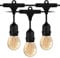 Ledvion - LED Lichterkette, 40 Meter, E27 LED Lampe, Inklusive Stecker, Gartenbeleuchtung