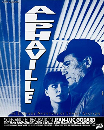 Alphaville une étrange aventure de Lemmy Caution Poster 30 x 40 cm