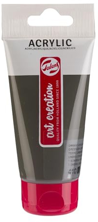 Talens Art Creation Acrylfarbe Tube - 75 ml Umbra grünlich 410 - undurchsichtig, schnell trocknend, seidenglänzend