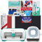 Cricut Joy Machine and Mini Easy Press with Tool Kit and Smart Iron-On Vinyl Sampler Bundle - Cutting Machine and Small Heat Press with HTV Accessories, Portable Die Cutting and Iron Pressing Machines
