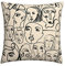 Kissenbezug Abstrakte Linie Menschliches Gesicht Kissenbezugen Modern Kissen-Bezug Süße Kissenbezüge 45X45Cm Für Schlafzimmer Outdoor Couch Zimmer
