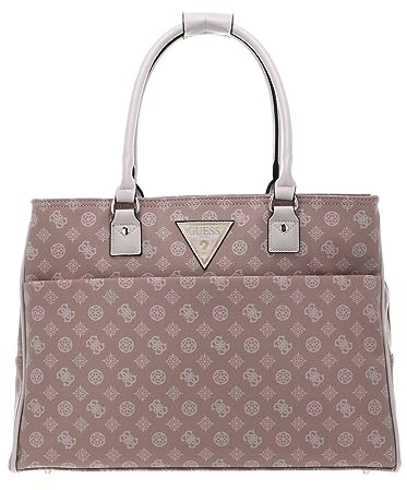 GUESS Wilder Shopper Tote Light Rose Logo