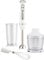 Mixeur Plongeant Fagor FG349-1000W, Multifonction 12 Vitesses et Turbo, Design Élégant Blanc, Idéal pour Soupes, Smoothies, Purées, Sauces, Milkshakes, Bol Hachoir Inclus