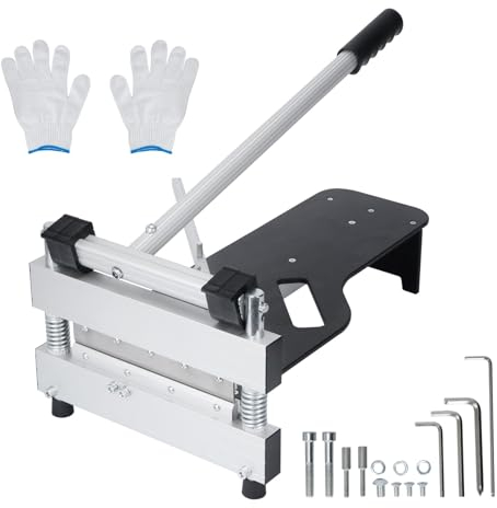 Nisorpa Laminatbodenschneider, Vinyl-Plankenschneider für Laminat, Vinyl-Planke, Gummiboden, LVP, LVT, SPC, PVC, VCT, WPC, Vinylverkleidung und mehr