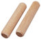 SKIR'CO (50 pièces) Chevilles en bois 10 x 70 mm, Chevilles en bois rainurées, Goupilles nervurées pour meubles, Chevilles rainurées