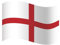 EM Fanartikel Magnet Flagge Fahne für Auto Deko Alle Länder Verschiedene Größen (England, L (45x30cm))