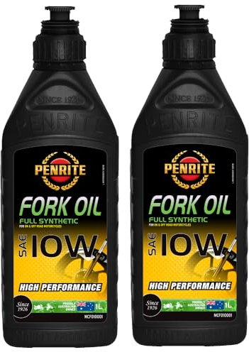 Penrite Motorcycle Fork Oil 10W, Fully Synthetic, 2 Litres