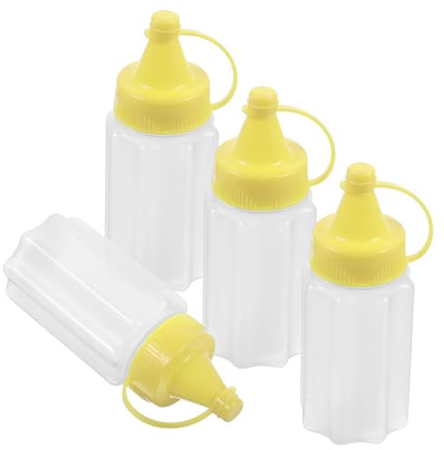 MAGICLULU Salad Sauce Squeeze Bottles Condiment Cream Dispensing Bottles Easy Squeeze