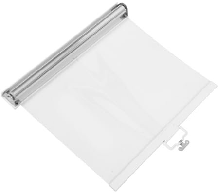 IMIKEYA 3St Gefriervorhang Zuziehvorhang für Kühlschrank Isolierrollvorhang Durchsichtiger Zugvorhang vorhänge fadenvorhang Supermarktvorhang Rollo für Gefrierschrank Plastik Transparent
