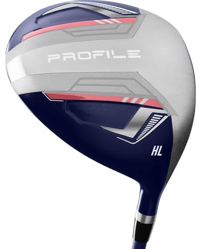 Wilson Damen Profile EINZELNER Driver, Marineblau/Rosa, Standard