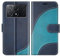 BoxTii Coque pour Xiaomi Poco X6 Pro 5G, Housse en Cuir PU Pochette de Portefeuille, Magnétique Étui de Protection Housse Coque pour Xiaomi Poco X6 Pro 5G, Bleu