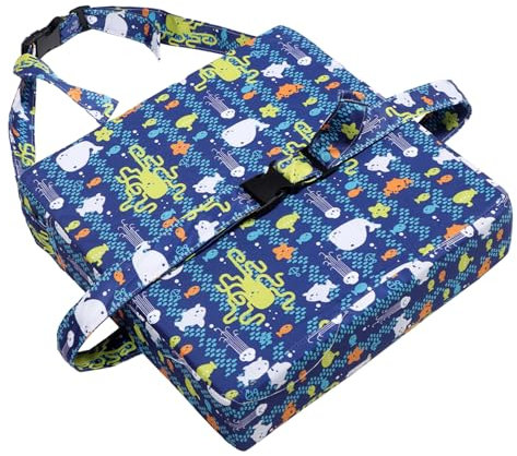 CIMAXIC Junge Mädchen Sitzerhöhung Für Esszimmerstuhl Tragbares Sitzpolster Höhenverstellbares Stuhlkissen Rückenfreier Sitzerhöher Für Tisch Ab Jahren