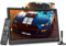 KCR TV digital portátil de 15.6 pulgadas, DVB-T2, entradas HDMI/AV/USB, control remoto, compatible con cargador de coche de 12 V