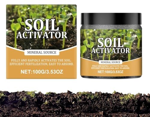 Pflanzlicher Conditioner | Dünger für Blumen, Obst und Gemüse, 100 g, natürliches Gartenzubehör für Blumen, Zimmerpflanzen, Gemüse, Obst, Wachstum, Gartenarbeit u