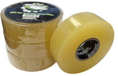 STEEL Stutzen Tape 3er Pack Clear 25m x 25mm