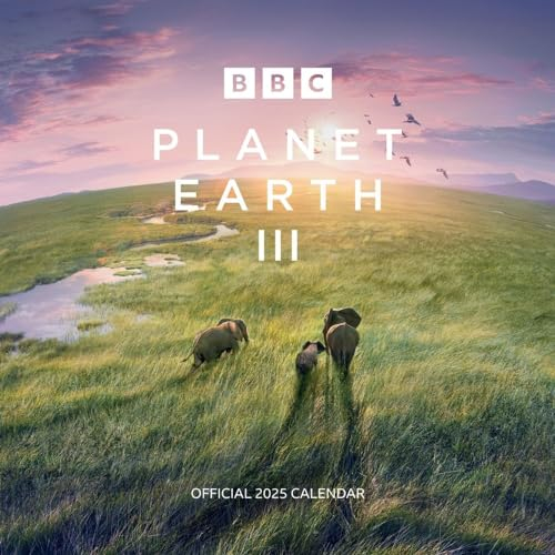 BBC Planet Earth III – BBC Planet Erde III 2025 – Wandkalender: Original Danilo-Kalender [Mehrsprachig] [Kalender] (Wall-Kalender)