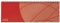 Tischkalender quer Professional Colourlux 2026 rot: 1 Woche 2 Seiten; Bürokalender; Tischquerkalender im Format: 29,8 x 10,5 cm