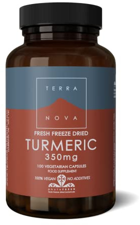 TERRANOVA Tumeric Root, 100 CT
