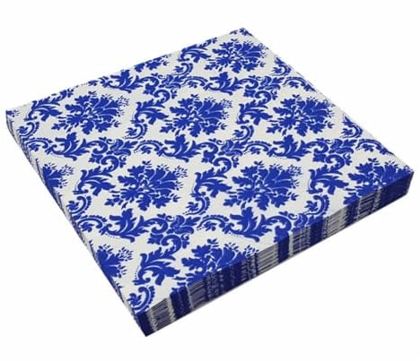 Servietten Floral Papierservietten Tee Tassen Papier Cocktail Servietten Servietten für Teeparty, Geburtstag