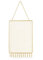 Hanging Jewelry Organizer,Metal Wall Mounted Earring Display Hanger with Hooks,Gold Mesh Necklaces Bracelets Holder Closet Storage Rack for Girl Women 28 * 18cm