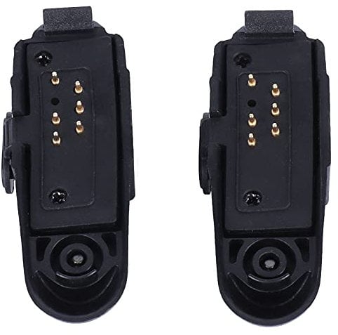 Topiky Audio Adapter, 2pcs 7 Pin to 2 Pin Connector Radio Headset Earpiece for GP140 GP320 GP328 GP329 GP338 GP339 GP340 GP360 GP380 GP640 GP650 GP680 GP1280