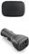 TomTom Premium Ledertasche für GO Discover und Expert, 17,8 cm (7 Zoll), Schwarz, 18 cm & Duales USB Auto-Schnellladegerät, 2,4 A pro Anschluss