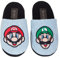 Super Mario Jungen Hausschuhe Kinder Luigi Gaming Pantoletten mit offenem Rücken zum Hineinschlüpfen