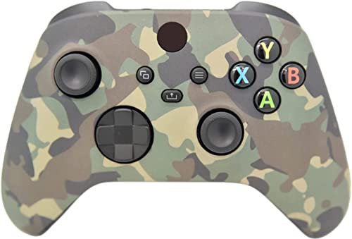 Controlador personalizado inalámbrico compatible con PC, Windows 10+, Series X/S y One (Series X/S Green Camo)