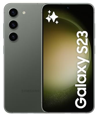 Samsung Galaxy S23 5G Dual SIM Android Mobile Phone, 256GB, SIM Free Smartphone, Green, 3Y Extended Manufacturer Warranty (UK Version)