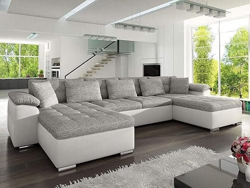 Sofanatic New Large U-Shape Sofa Bed With Storage - 'Cambridge' - Sleeper Sofa With Free Assembly & Delivery (6/17)