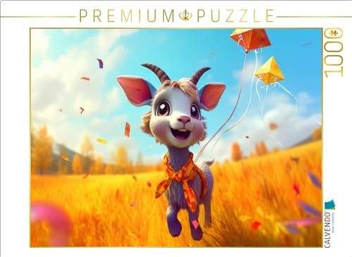 CALVENDO Puzzle Drachen steigen Lassen | 1000 Teile Lege-Größe 64 x 48 cm Foto-Puzzle für glückliche Stunden