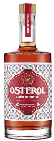 Wajos Osterol Likör Aperitivo –Orangen-Bitter mit feinen Kräutern, 17,5% vol: 500ml Likör – ideal als Aperitif