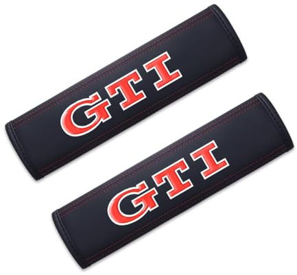 2 Confezione da Imbottiture per Cinture di Sicurezzaauto per Peugeot GTI, Imbottiture per Cinture di Sicurezza Morbide e Resistenti