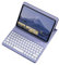 Funda con Teclado para Samsung Galaxy Tab A9 Plus / A9+ 11 2023 SM-X210 / X216 / X218, Teclado Bluetooth Inalámbrico Desmontable con Funda y Portalápices, Español Ñ QWERTY-Layout, Morado Oscuro
