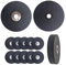 MAKA 10 Dischi da Taglio in Fibra di Metallo, Dischi per Smerigliatrice 76mm, Diametro Interno 10mm Ideale per Tagliare Metallo, Legno, Pvc, Resina