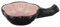 PATIKIL Chinese Calligraphy Ink Dish, Painting Brush Rest Dish Multifunctional Japanese Ceramics Ink Water Plate for Calligraphy, Painting, Art Supplies, Pink