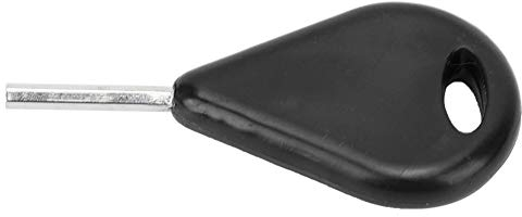 TIKATARER Surfbrett-Reparatur-Set, Surfbrett-Flossen, Metall-Top-Fin-Ersatzteile mit Kunststoffgriff für Surfbrett (BLACK)