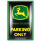 Nostalgic-Art Retro Blechschild, 40 x 60 cm, John Deere – Parking Only – Geschenk-Idee für Traktor-Fans, Original Lizenzprodukt (OLP), aus Metall, Vintage Design, Blechschilder Sprüche
