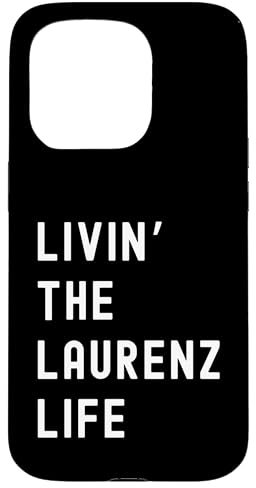 Laurenz Lebt Das Laurenz-Leben Name Lustig Hülle für iPhone 15 Pro