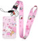 EIROVYA Porta Badge da Collo, Portabadge Collo Retrattile per Porta Badge Identificativo,Ufficio Scuola, Gattino Carino, 1 pezzo