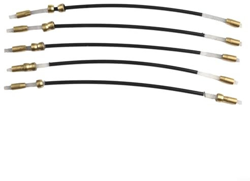 Cordiera di ricambio per violino 5 pezzi Set di corde terminali per strumenti a corda (4/4 3/4)