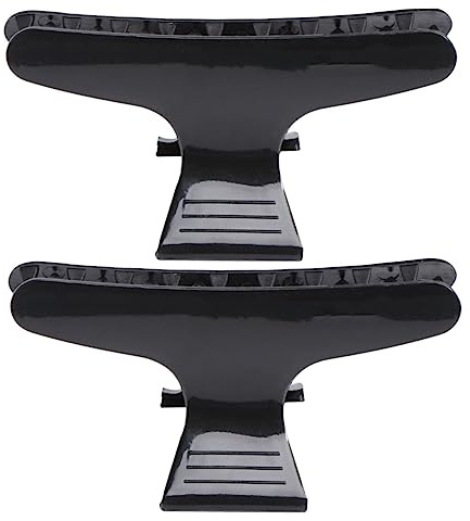 OATIPHO 8 Pièces Pinces Cheveux Non Coiffantes Salon Coiffure Noir Pince Cheveux