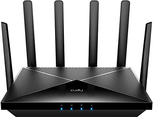 Cudy 4G LTE Cat 6 WLAN-Router, Dual-SIM, 4G, Qualcomm Chipset, AC1200 Dual Band WiFi, 4 Gigabit Ports, (getrennt) (Generalüberholt)